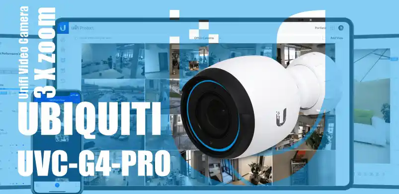 Kamera Ubiquiti UVC G4 Pro - prezentacja i konfiguracja